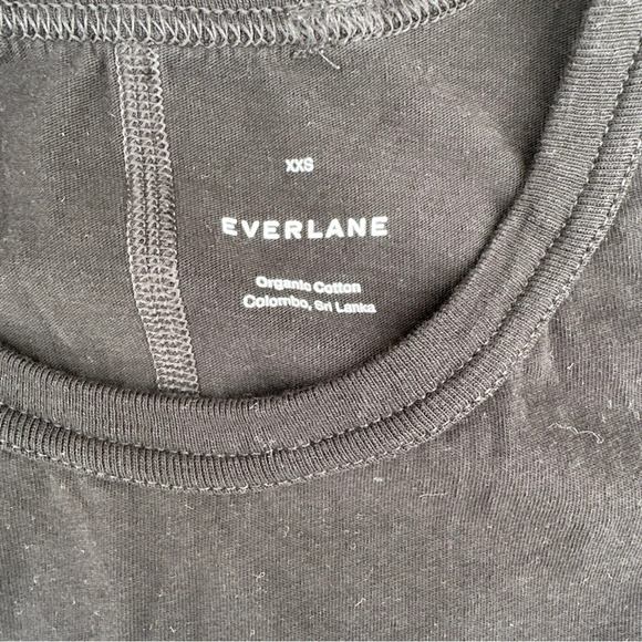 EVERLANE TANK WOMENS XXS
ORGANIC COTTON NWOT BLACK - Picture 2 of 7